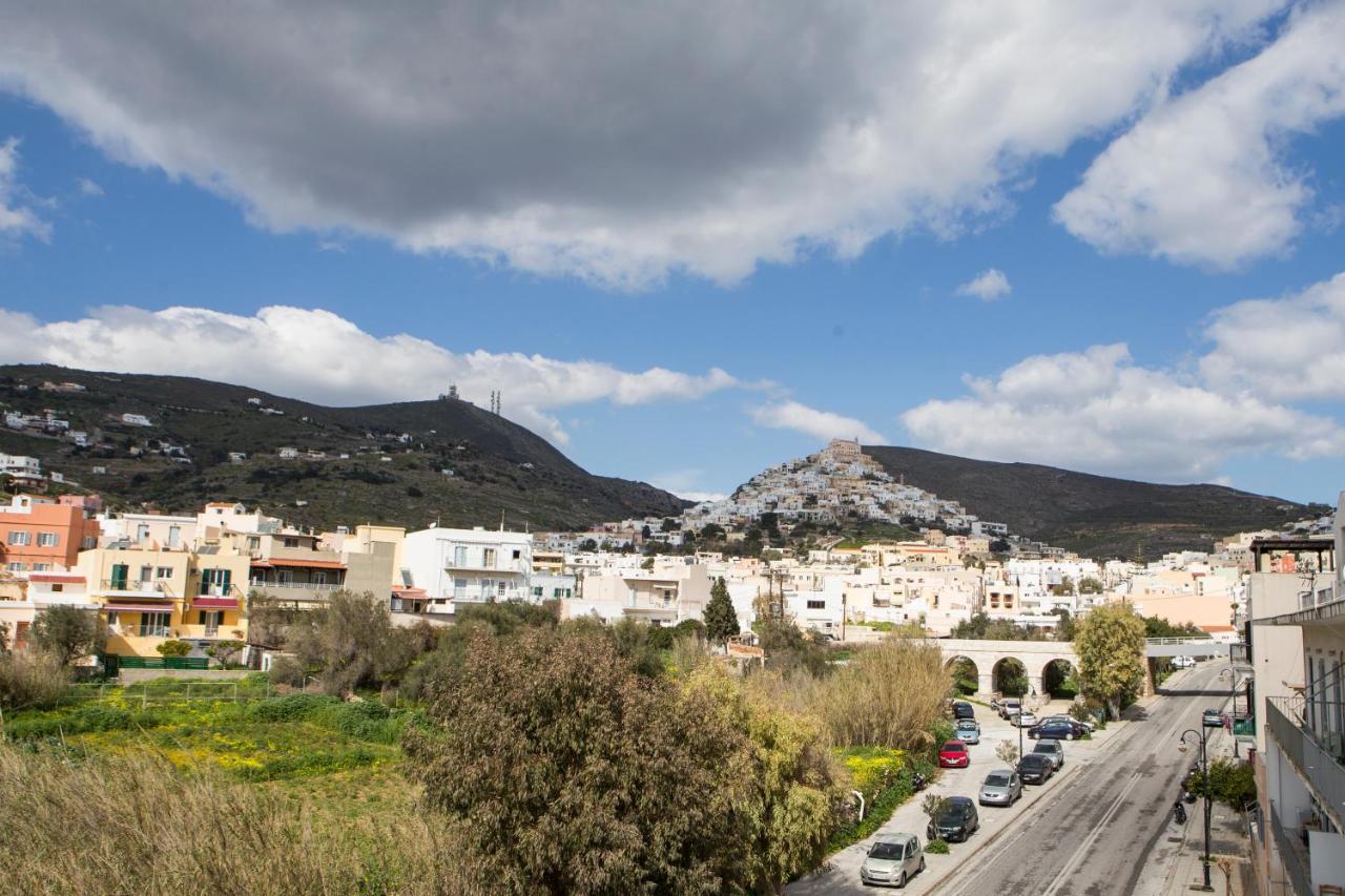 Dounavis Homes - The Ano Syros View Ermoupoli Eksteriør billede